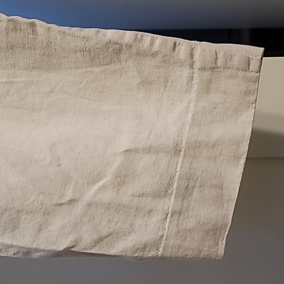 Liz Claiborne Lizwear Pants Sz 10 Linen Blend Beige Highwaist Pleated Bohemian - Picture 9 of 12